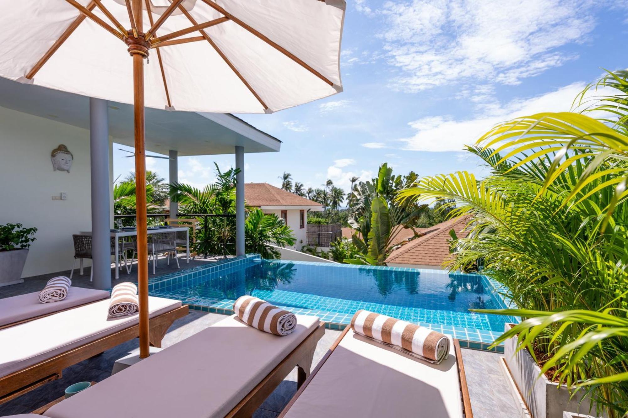 Villa Lea - Piscine - Wifi - Vue - Calme Hua Thanon strand Eksteriør bilde